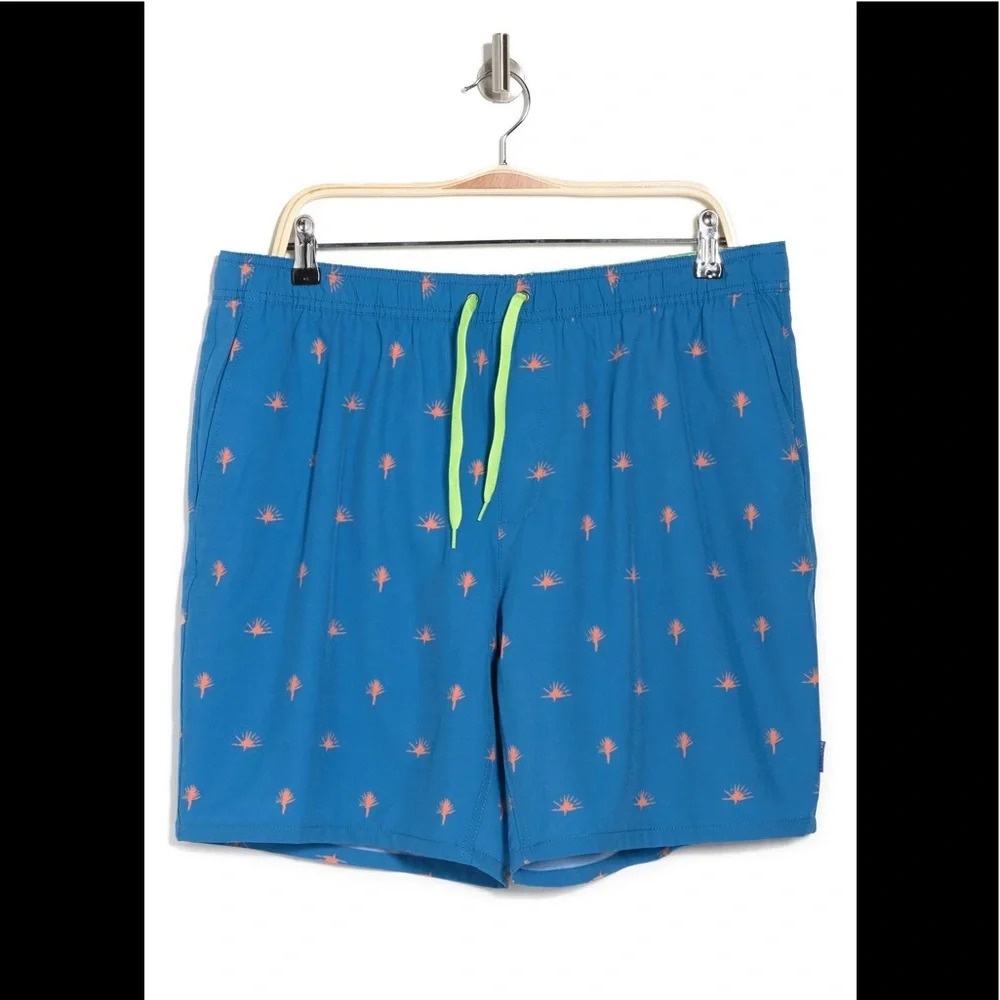 DEVEREUX Baja Print Swim Shorts, Medium, NWT